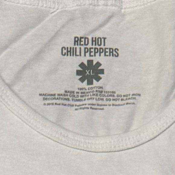 NWOT Red Hot Chili Peppers Tank - Picture 2 of 4